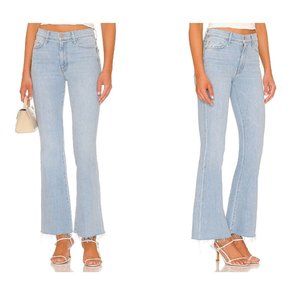 MOTHER The Weekender Fray Flare Jeans in Mentally Elsewhere Size 25